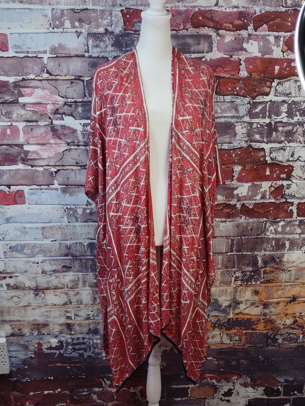 Rhapsody In Hue "American Inspired Collection" Kimono